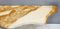 Vintage White Lacquered Beech Console with Yellow Marble Top, Image 7