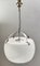Grande Lampe à Suspension Blanche attribuée à Vico Magistretti pour Artemide, 1962 1
