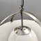 Grande Lampe à Suspension Blanche attribuée à Vico Magistretti pour Artemide, 1962 4