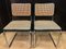 Black Leather and Vienna Wickerwork S32 Cantilever Chairs by Marcel Breuer for Thonet, 1980s, Set of 6, Set of 6, Image 8