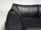 Black Leather 4-Seat DS-19 Pagoda Sectional Sofa from de Sede, 1970s 8