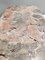 Vintage Beech Coffee Table with Rectangular Marble Breccia Pernice Top, 1960s 10