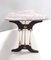 Vintage Beech Coffee Table with Rectangular Marble Breccia Pernice Top, 1960s 5