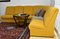Yellow Bouclé Corner Modular Sofas, 1970s, Set of 6 3