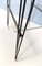 TV Stand or Side Table with Iron Frame and Ebonized Beech Top, Italy, 1960s, Image 15