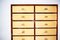 Mid-Century Chest of Drawers with 14 Drawers and Cream-Colored Fronts, Italy, 1960s 4