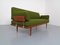 Minerva Teak & Kvadrat Hallingdal Daybed / Sofa by Peter Hvidt & Orla Mølgaard Nielsen for France & Son, Denmark, 1950s 6