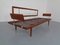 Minerva Teak & Kvadrat Hallingdal Daybed / Sofa by Peter Hvidt & Orla Mølgaard Nielsen for France & Son, Denmark, 1950s 7