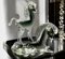 Caballos de cristal de Murano, años 50. Juego de 2, Imagen 3