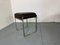 Moderner italienischer Hocker aus Stahl & braunem Leder von Antonio Citterio für Flexform 10