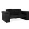 Model 6800 2-Seater Sofa in Black Leather from Rolf Benz 4