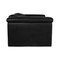 Model 6800 2-Seater Sofa in Black Leather from Rolf Benz 9