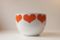 Mid-Century Enamel Heart Bowl by Kaj Franck for Arabia Finel, 1960s, Image 2