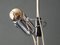 Chromed Metal Floor Lamp by Francesco Fois for Reggiani, 1960s, Image 9