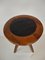 Verstellbarer Art Deco Klavierhocker mit Ledersitz, 1920er 8