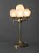 Large Brass & Glass Lamp, 1960s, Image 5