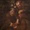 Spanish Artist, Religious Figures, 1730, Oil on Canvas, Framed 7