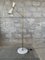Midcentury Modern Adjustable Floor Lamp in Brass and Marble, 1960s 1