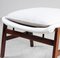 Mod. 877 Armchair and Pouf by Gianfranco Frattini for Cassina, 1959, Set of 2 15