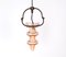 Stalactite Pink Glass Pendant Lamp by Nanny Still for Raak, 1960s 2