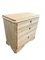 19th Century Biedermeier Danish Bleached Pine Chest of Drawers 2