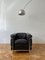 LC2 Club Chair in Dark Brown by Le Corbusier for Cassina 1