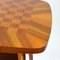 Mid-Century Walnut Chess Coffee Table, Former Czechoslovakia, 1960s 9