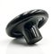 Sculptural Black Ceramic Centerpiece Bowl from Gabbianelli, 1970s, Image 4
