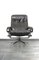 Set of Lounge Chair and Ottoman in Dark Brown Leather, from Unico 1970s, Set of 2 4