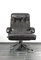 Set of Lounge Chair and Ottoman in Dark Brown Leather, from Unico 1970s, Set of 2 13