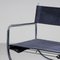 Silla del director de acero y terciopelo, 1930, Imagen 5