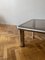 Mesa de centro Sesann de vidrio atribuida a Gianfranco Frattini para Cassina, Italia, años 70, Imagen 9