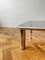 Mesa de centro Sesann de vidrio atribuida a Gianfranco Frattini para Cassina, Italia, años 70, Imagen 10
