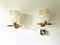 Gold-Plated Wall Lights, 1950s, Set of 2, Image 9