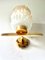 Gold-Plated Wall Lights, 1950s, Set of 2, Image 10