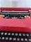 Machine à Écrire Valentine par Ettore Sottsass pour Olivetti Synthesis, 1980s 9