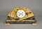 Französisches Art Deco Uhr- und Garniturset, 1920er, 3er Set 6