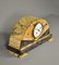 French Art Deco Clock and Garniture Set, 1920s, Set of 3 12