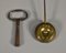 French Art Deco Clock and Garniture Set, 1920s, Set of 3 11