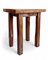 Spanish Baroque Oak Side Table or Stool, Early 18th Century 11
