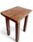 Spanish Baroque Oak Side Table or Stool, Early 18th Century 5