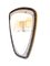 Mid-Century Asymmetrical Mosaic Mirror after Berthold Müller, West Germany, 1950s, Image 1