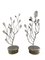 Italienische Chrom Tischlampen, 2er Set 1