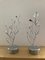 Italienische Chrom Tischlampen, 2er Set 2
