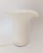 Lampe de Bureau Calla en Verre de Murano Blanc de VeArt, 1980s 6