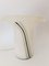 Calla Table Lamp in White Murano Glass from VeArt, 1980s, Image 2