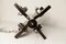 Murano Glass and Teak Chandelier from Mazzega, 1960s, Image 22