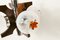 Murano Glass and Teak Chandelier from Mazzega, 1960s, Image 15