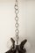 Murano Glass and Teak Chandelier from Mazzega, 1960s, Image 8
