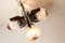 Murano Glass and Teak Chandelier from Mazzega, 1960s, Image 28